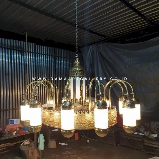 Lampu Gantung Masjid Kuningan Berkualitas